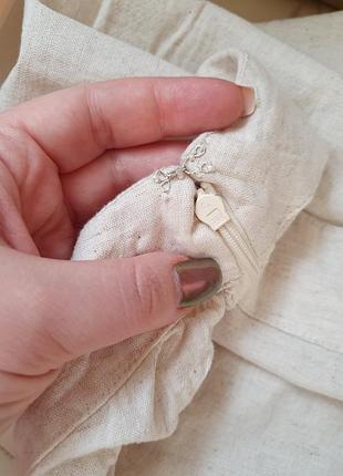 Юбка из льна mango 5