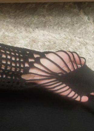 Кофтинка з прозорими рукавами 4