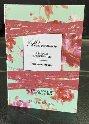 Kiss me on the lips by blumarine edt 1.2 ml