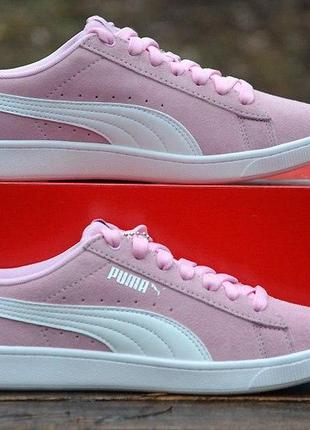 Оригинал puma! невероятные нежные кеды натуральный замш пума кроссовки3 фото