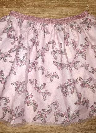 Юбка туту  с бабочками h&m