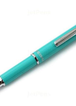 Zebra sl-f1 mini ballpoint pen mint green body мини шариковая ручка