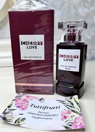 Fragrance world cherry love, edр, 1 ml, оригинал 100%!!! делюсь!