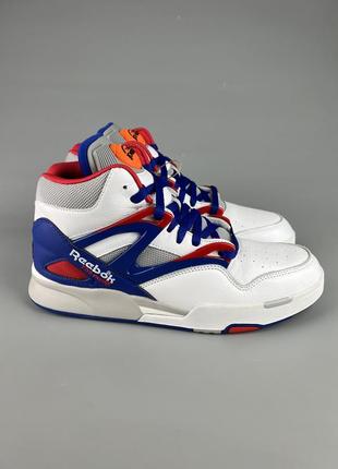 Баскетбольні шкіряні кросівки reebok pump omni zone ii