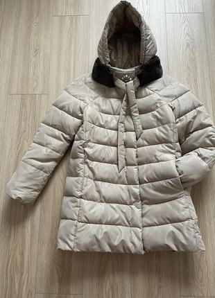 Пальто зимний пуховик куртка visdeer