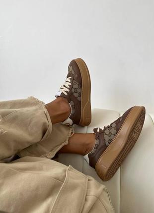 Кроссовки в стиле gucci gg sneakers9 фото