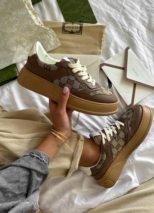 Кроссовки в стиле gucci gg sneakers3 фото