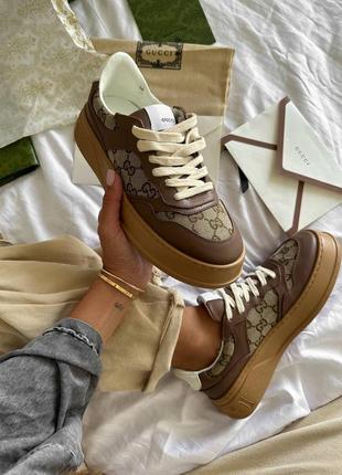 Кроссовки в стиле gucci gg sneakers5 фото