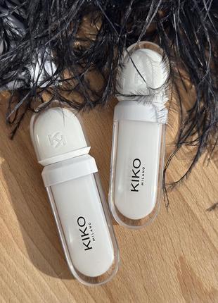 Блиск плампер для губ kiko lip volume transparent