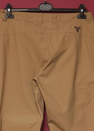 Jack wolfskin 38 m-l брюки  из полиестера и хлопка треккинговые4 фото