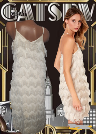 Сукня у стилі гетсбі від shein (m-l)