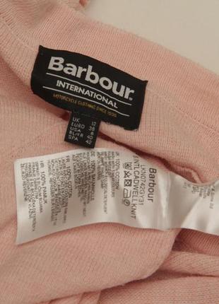 Barbour b.intl cadwell knit  uk 12 eur 38 рр s-m коофта из хлопка3 фото