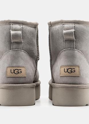 Угги ugg mini platform угги зимняя натуральная овчина4 фото