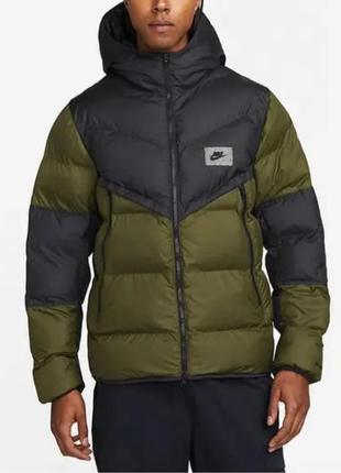 Куртка чоловіча nike hyperfeel logo zipper hooded long sleeves оригінал