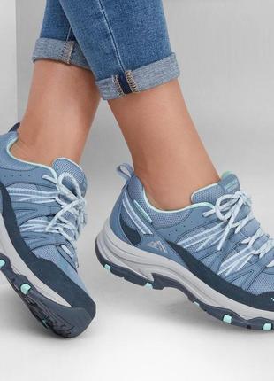 Черевики skechers \кросівки для походу relaxed fit\мембрана\р.39,5