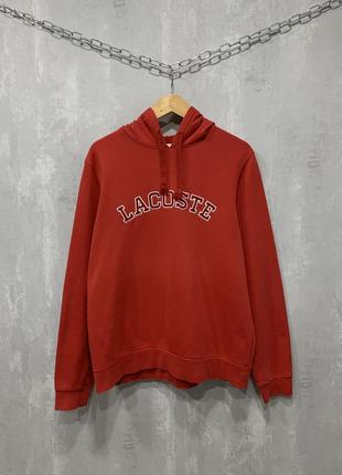Hoodie lacoste big logo original hotsell
