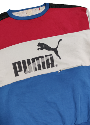 Puma vintage рідкісна вінтажна кофта з 70'-80' світшот3 фото