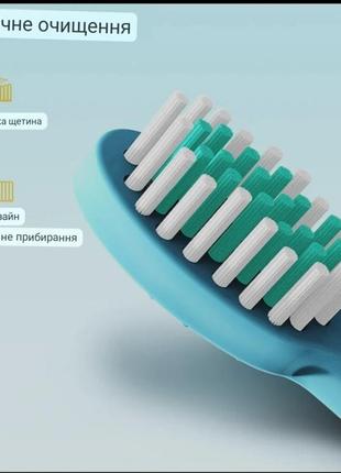 Детская зубная щетка электрическая sonic toothbrush ультразвуковая4 фото