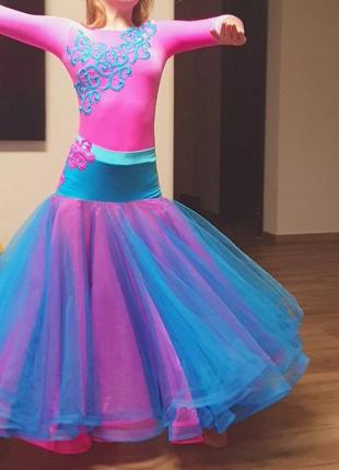 Платье стандарт для бальных танцев