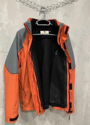 Ветровка куртка с флисовой кофтой подкладом salewa gore tex tnf rab norrona mammut oakley columbia jack wolfskin7 фото