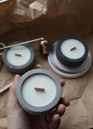 Соєва свічка (ароматизована)2 фото