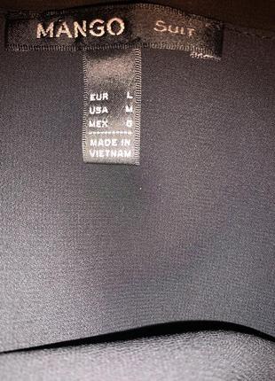 Стильна шифонова сукня mango l 2