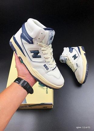 Р.36-40 кросівки new balance 650 біло/сині ks 11691