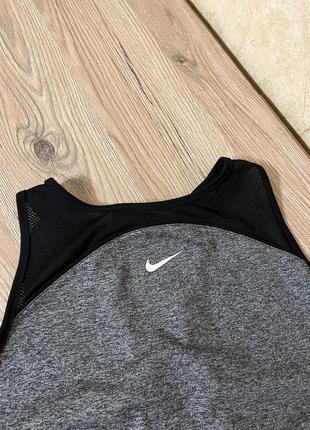 Спортивний топ nike pro dri-fit tank crop space dye cj3646-0104 фото