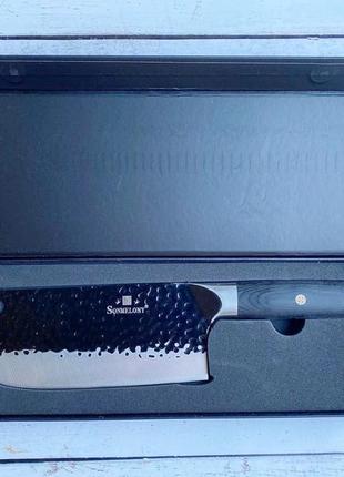 Кухонний ніж - сокира для м'яса sonmelony 31,8см4 фото