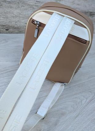 Lacoste винтажный рюкзак 100% оригинал8 фото