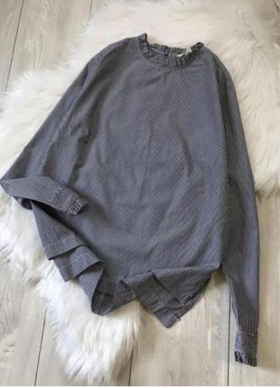 H&m сорочка у смужку рубашка в полоску блуза кофта