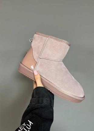 Женские ugg classic pink lacquer скидка sale / smb