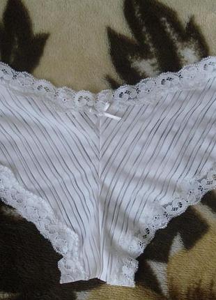 Closer with evie-12/40-новые белоснежные трусики/хипстеры