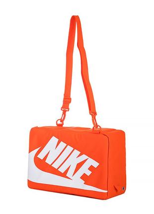 Спортивная сумка nike nk shoe box bag large - prm коралловый one size (7dda7337-870 one size)4 фото