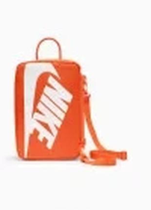 Спортивная сумка nike nk shoe box bag large - prm коралловый one size (7dda7337-870 one size)8 фото