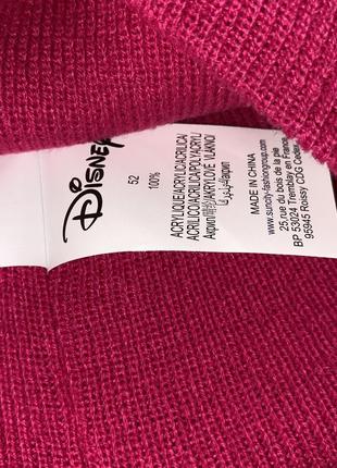 Набор: шапка+шарф+перчатки ⚜️в розовом цвете размер: 54 ⚜️ в малиновом цвете размер: 525 фото