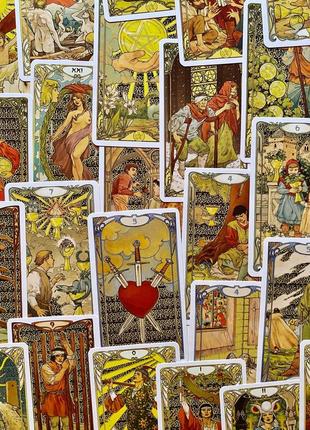 Ар нуво таро / art nouveau tarot2 фото