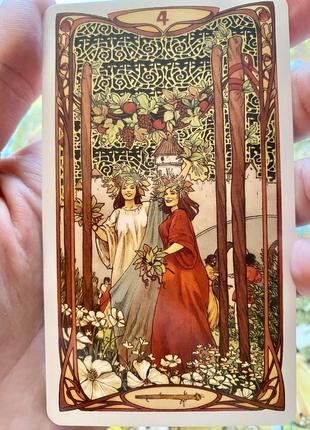 Ар нуво таро / art nouveau tarot4 фото