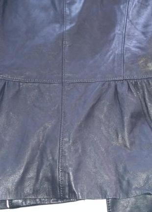 Anteprina кожаный пиджак куртка размер 387 фото