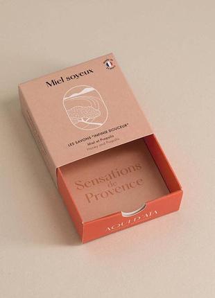 Натуральное парфюмированое медовое мыло aqui d'aia франция