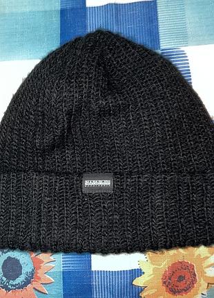 Шапка napapijri, оригінал, one size, unisex
