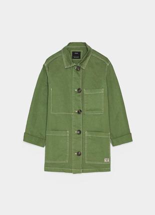 Куртка bershka utility overshirt - m3 фото