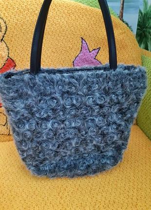 Меховая сумка