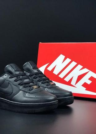 Р.44   кроссовки nike air force черные ks 11738
