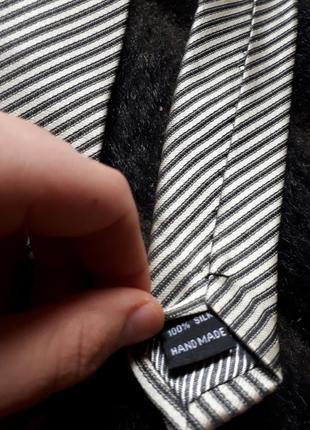 Брендова краватка галстук burberry london фірмова чоловіча6 фото