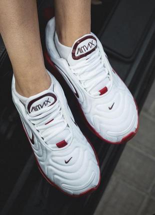 Nike air max 720 шикарні жіночі кросівки найк білий колір (весна-літо-осінь)😍5 фото