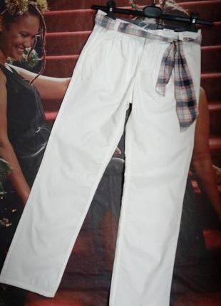 Штани на дівчинку, підліткові, літні, білі, tommy hilfiger, 14