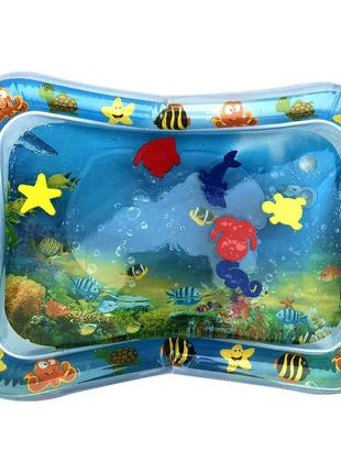 Водяний килимок із рибками inflatable water play mat