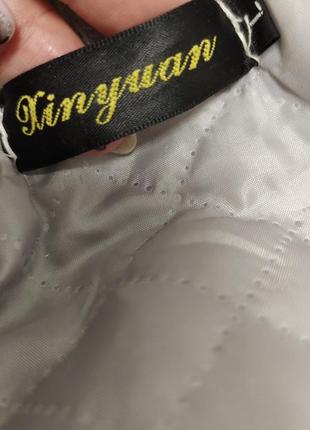 Шуба серебриста норка з капішоном утеплена5 фото