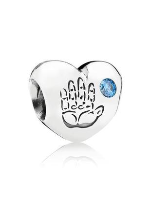 Срібна намистина пандора  «хлопчик» 791281czb